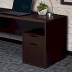 Porch & Den Gold Brook Freestanding Box File Pedestal with no Tools Assembly